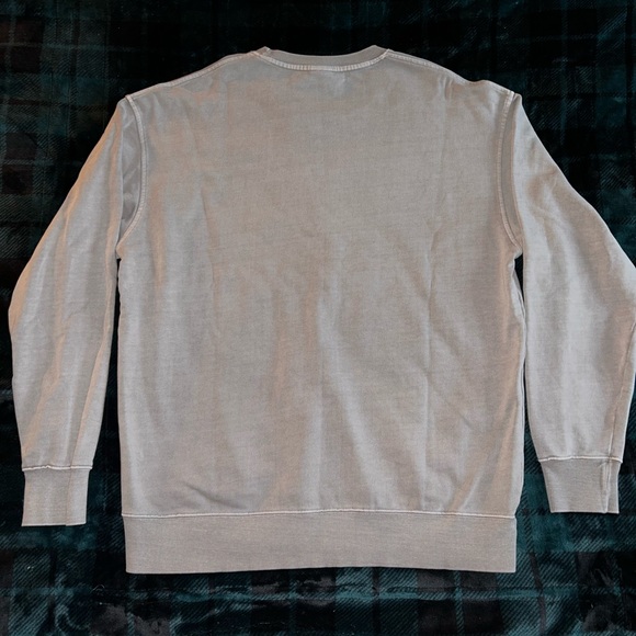 Zara Men’s Crewneck, Washed Stone Grey finish, Size L - Picture 2 of 3